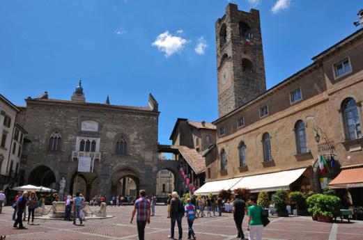 Denkmäler in Bergamo, was besichtigen