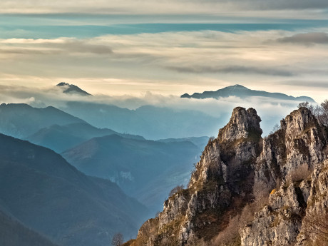 Il sentiero recuperato monte Foldone