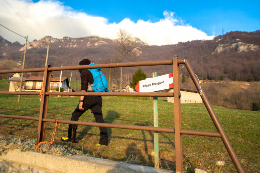 In vetta al Resegone il Rifugio Azzoni