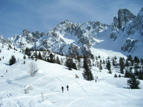 Al Rifugio Cimon della Bagozza 