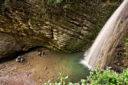 Sentiero delle cascate