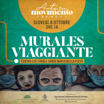 Murales viaggiante - "Allegoria del popolo e la sua lotta quotidiana per la salute, educazione e cultura" Murales viaggiante - "Allegoria del popolo e la sua lotta quotidiana per la salute, educazione e cultura"