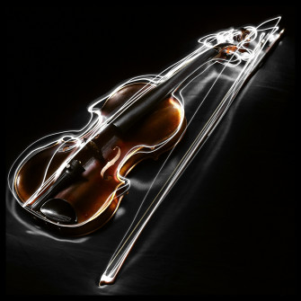 Dril Electric Violin Luminoso