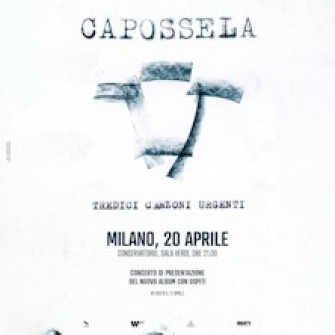 capossela canzoni urgenti biglietti