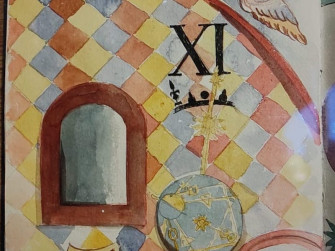 Cartoline da Clusone: laboratorio di acquarello