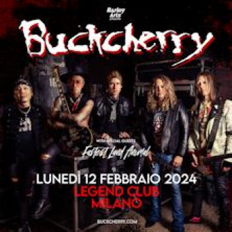buckcherry biglietti