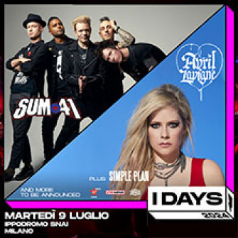 sum41 avril biglietti 2