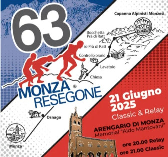 Monza Resegone 2025 Locandina evento
