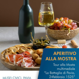 Un viaggio nella storia con gusto: aperitivi alla mostra