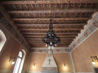 I capolavori in legno di Palazzo Milesi
