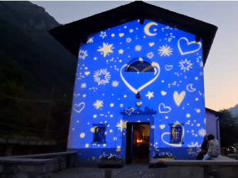 Luci sotto la Pèta