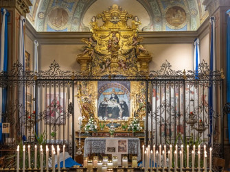 Storia della chiesa del Paradiso e dell'altare della Scuola di Santa Lucia