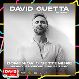 david guetta idays2026 biglietti