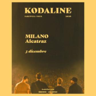 kodaline biglietti
