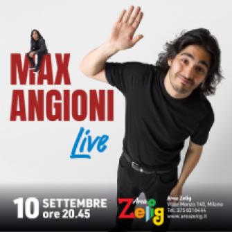 angioni zelig biglietti