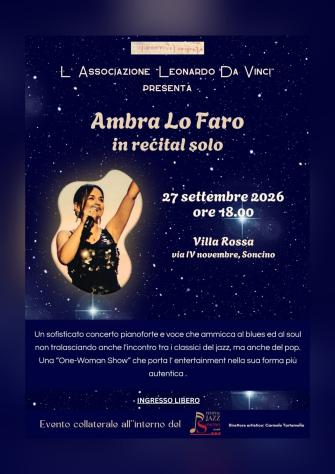 Ambra Lo Faro in recital solo