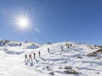 Tartano valleys grand tour with cli skis