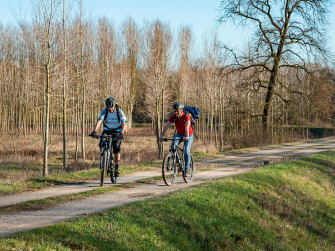 Ciclabile lungo il Ticino