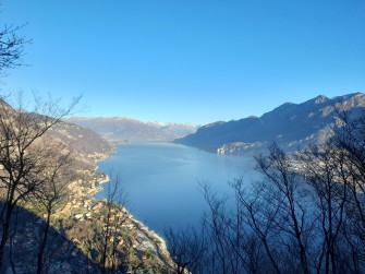Vista sul Lario dalla località San Giorgio di Valbrona