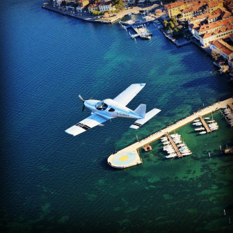 Flight over Lake Iseo - 60 min.