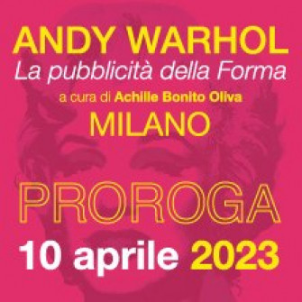 Andy Warhol. La Pubblicità della Forma