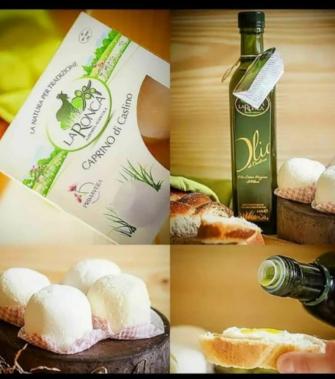 Prodotti tipici, olio e caprino