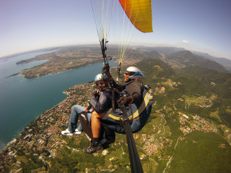 Parapendio al Lago di Garda 