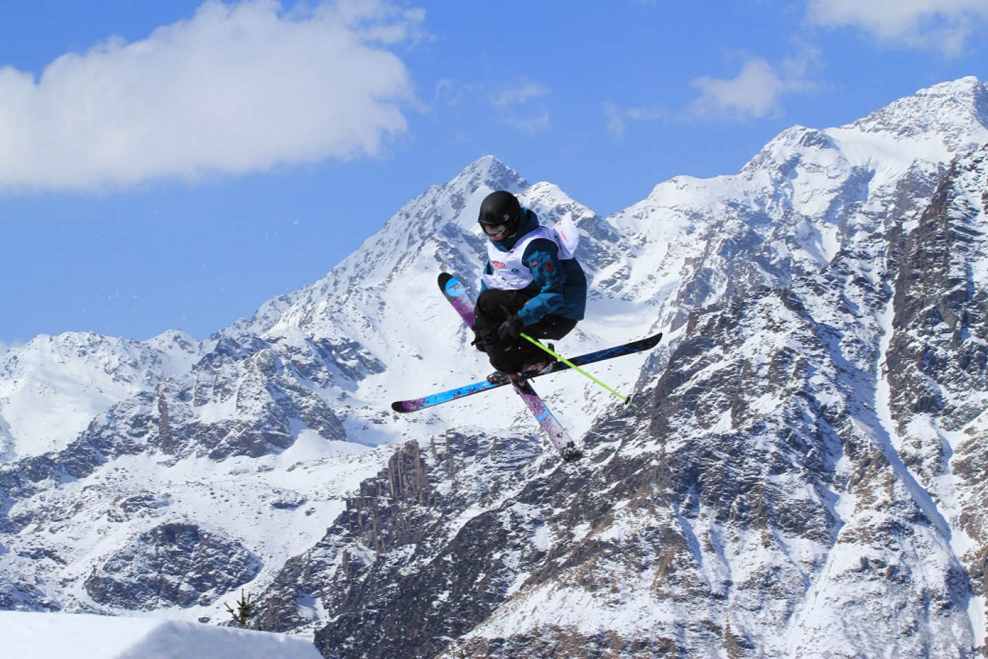 Freestyle ski junior world championships in Valmalenco