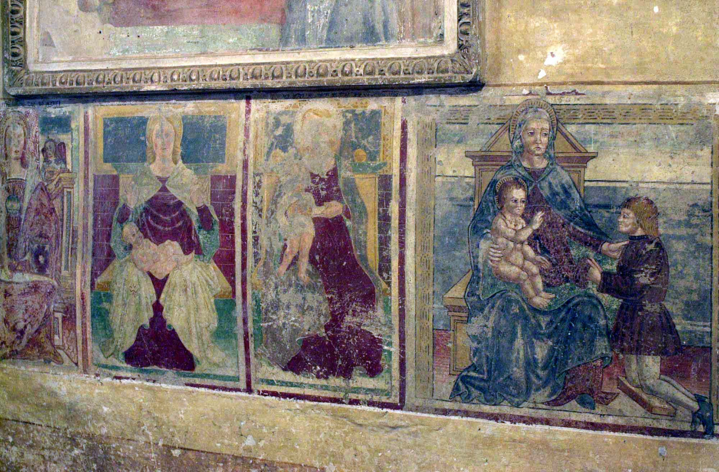 affreschi interno