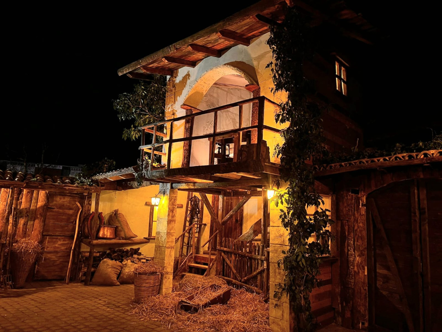 dettaglio del presepe vivente di Albairate