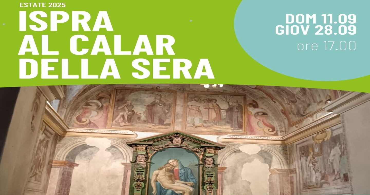 Ispra al calar della sera - passeggiata tra il lago e il Monte del Prete