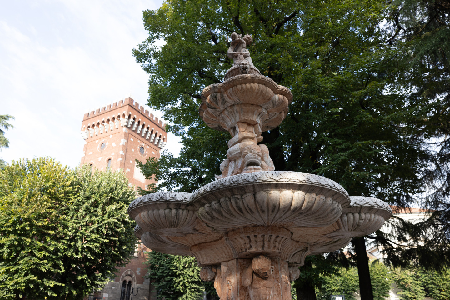 Palazzo Podestarile e Fontana di Piazza Visconti