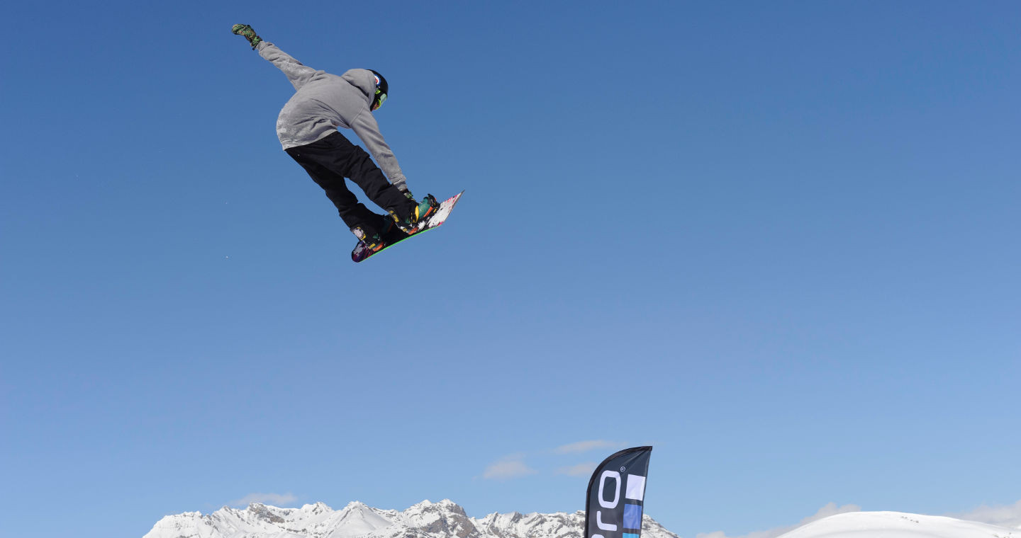 In Valtellina, tra snowpark e free rider