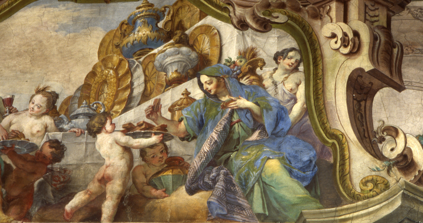 Affresco di Palazzo Trotti