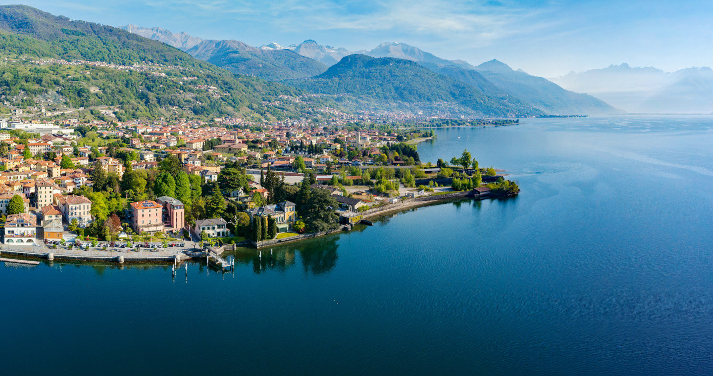 Panoramica di Dongo (CO)