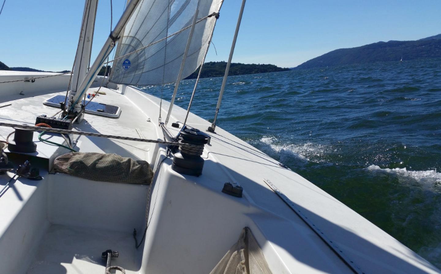 Sailing on Lake Maggiore