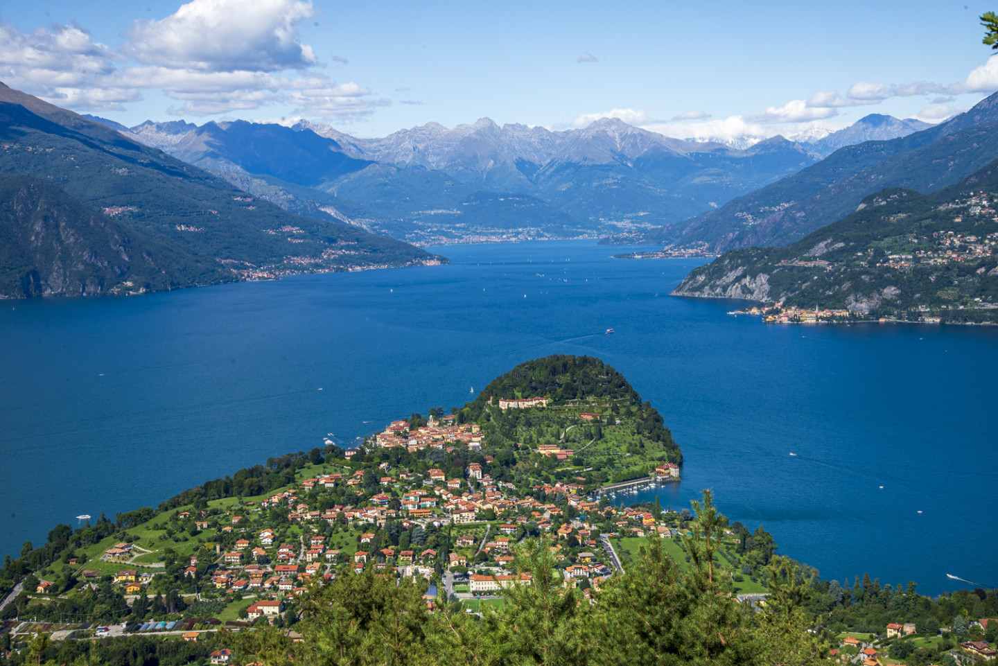 La punta di Bellagio sul Lario
