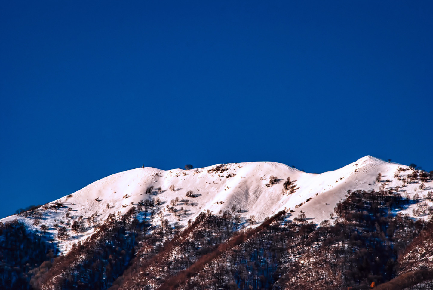 Vista sul profilo del Monte Palanzone