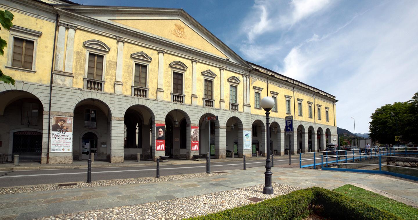 L’Accademia Tadini a Lovere sul Lago d’Iseo.