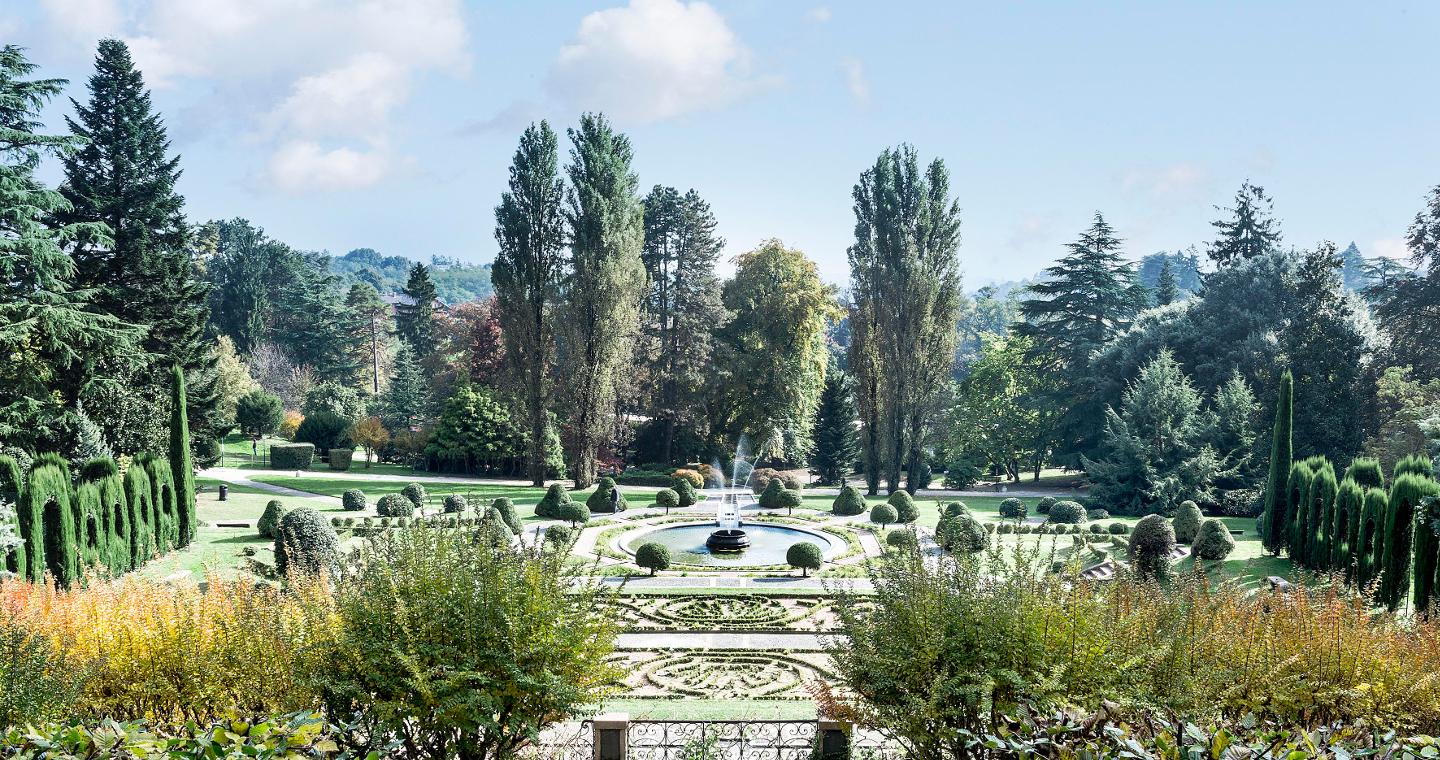 Giardini di Villa Toeplitz a Varese.