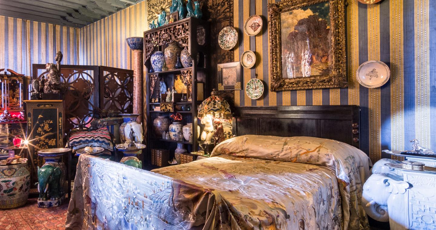 Camera del Vittoriale degli Italiani, Lago di Garda. Foto @Vittoriale degli Italiani