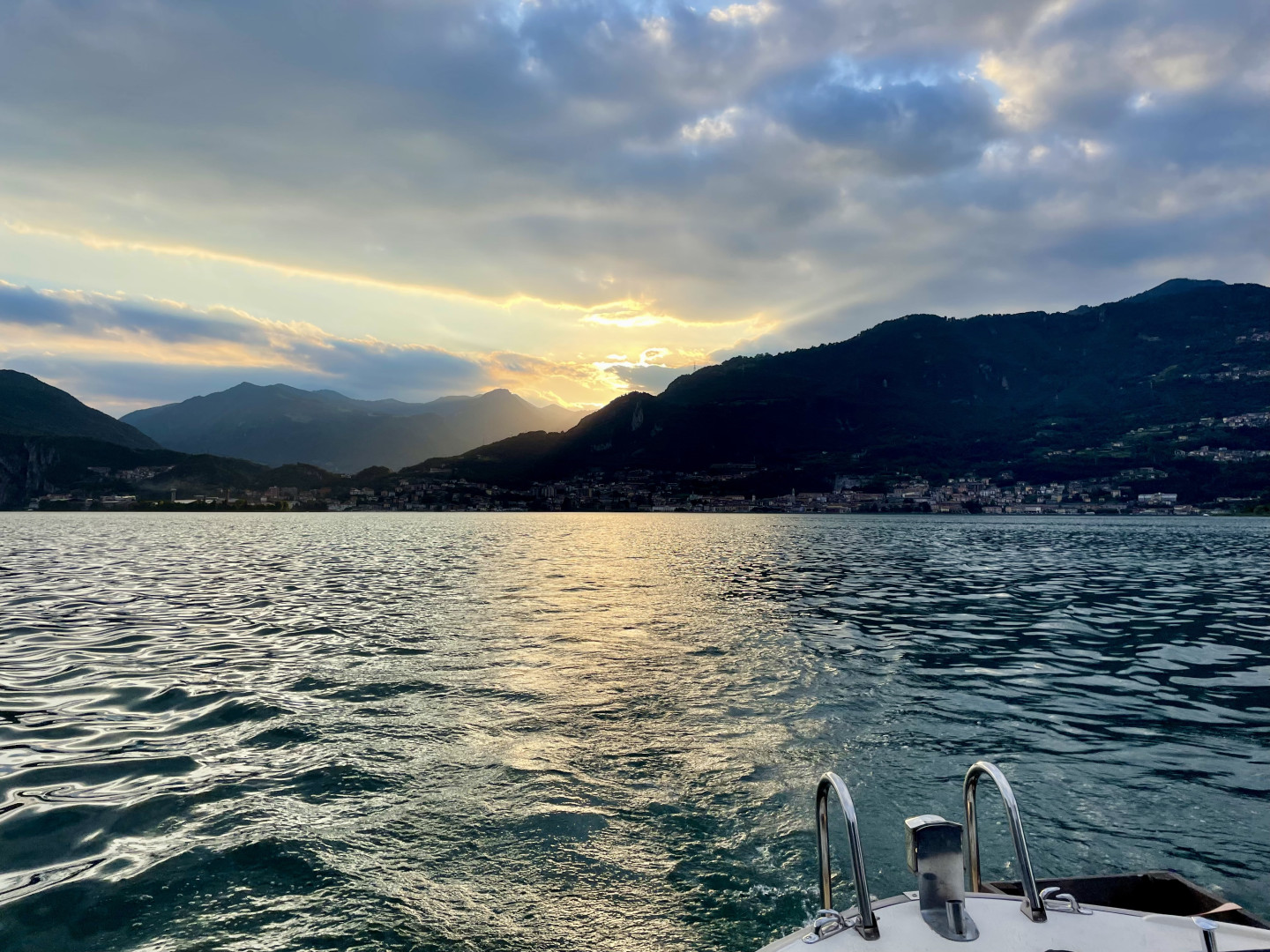 Lake Iseo sunset