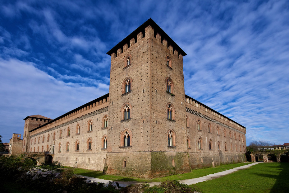 Pavia – Das Castello Visconteo Sforzesco 