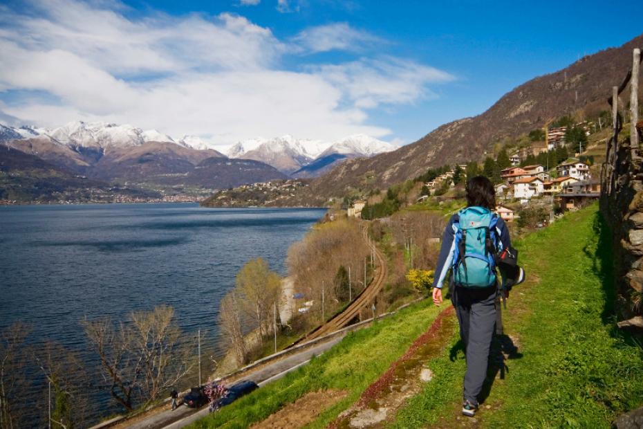 Percorrere il sentiero del viandante