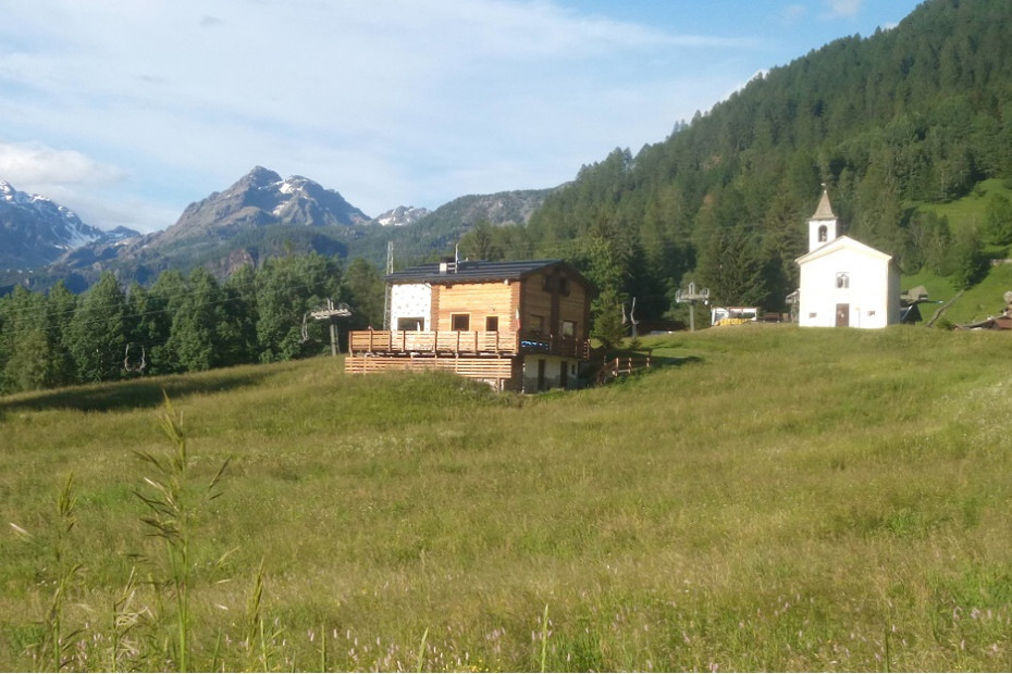 Da Chiesa all’abitato di Sant'Antonio (sopra Caspoggio)