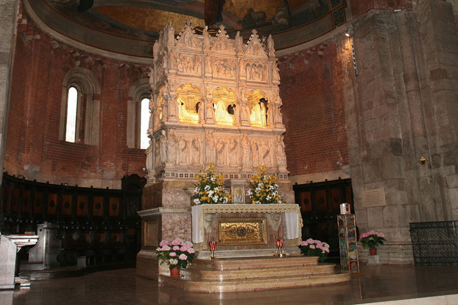 2. Basilica of San Pietro in Ciel d'Oro