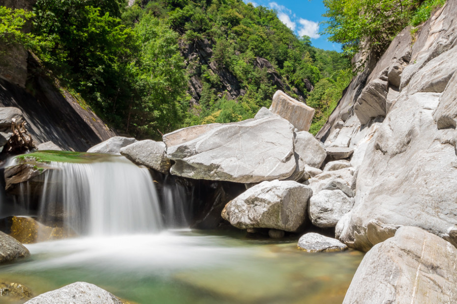 Canyoning in Val Bodengo (Gordona, SO)