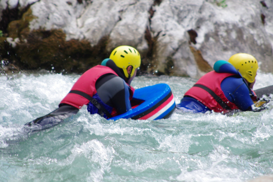 Hydrospeed sul fiume Adda (Castione Andevenno, SO)