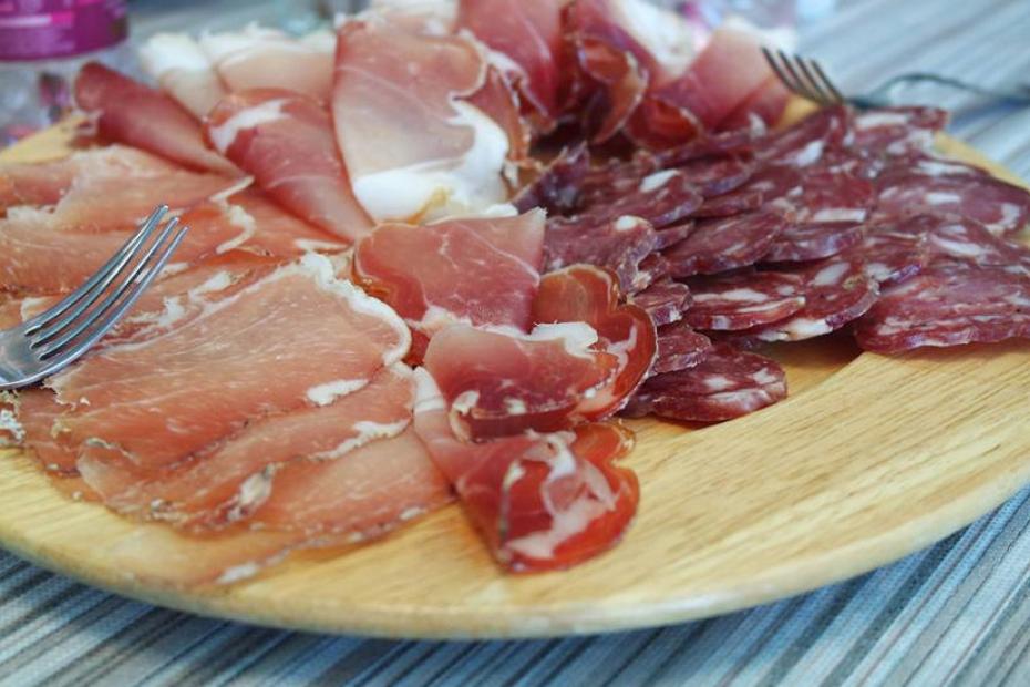 Monte Isola Salami at the heart of the Sebino