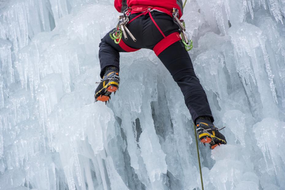 Ice climbing